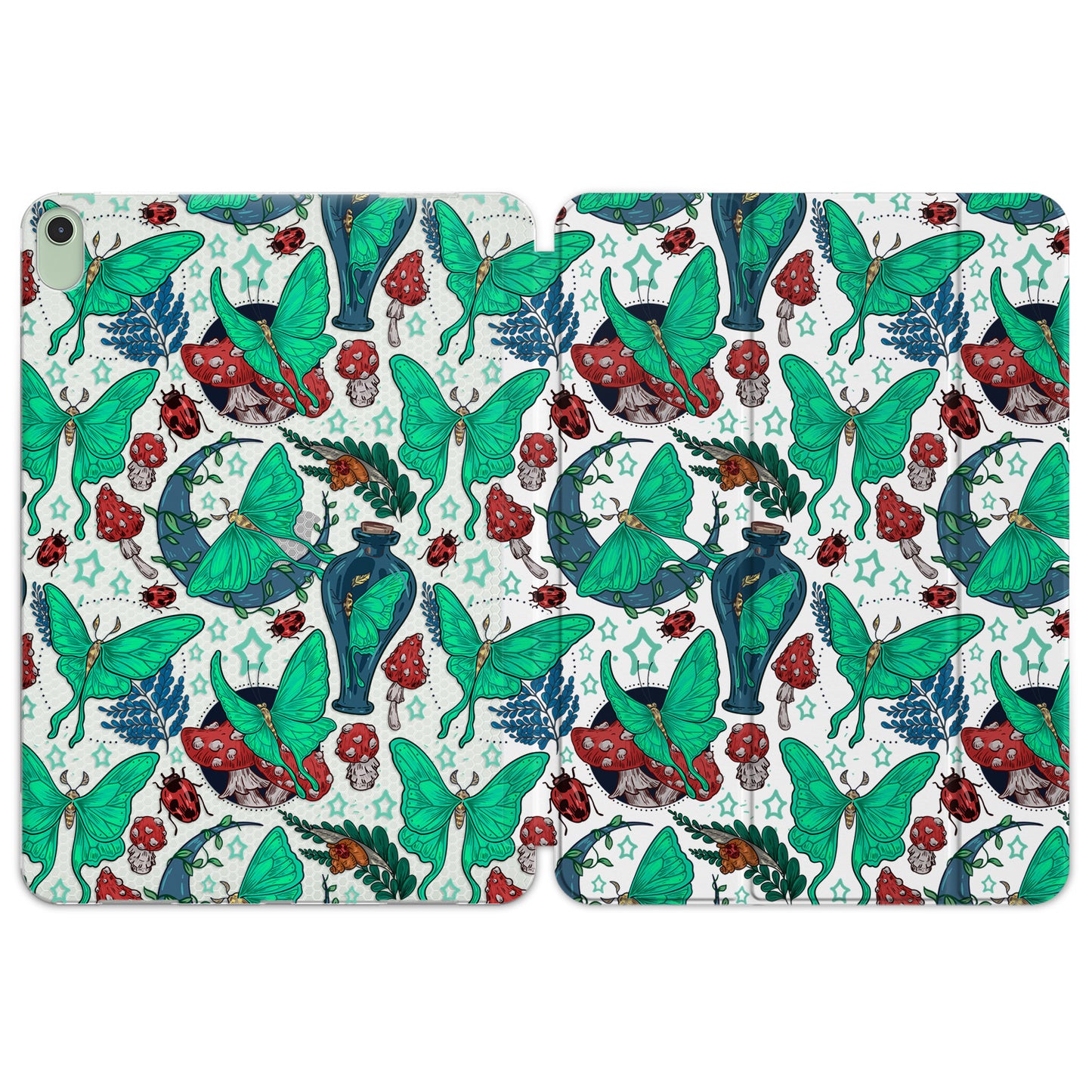 Cavka Apple iPad Smart Cover Green Moth