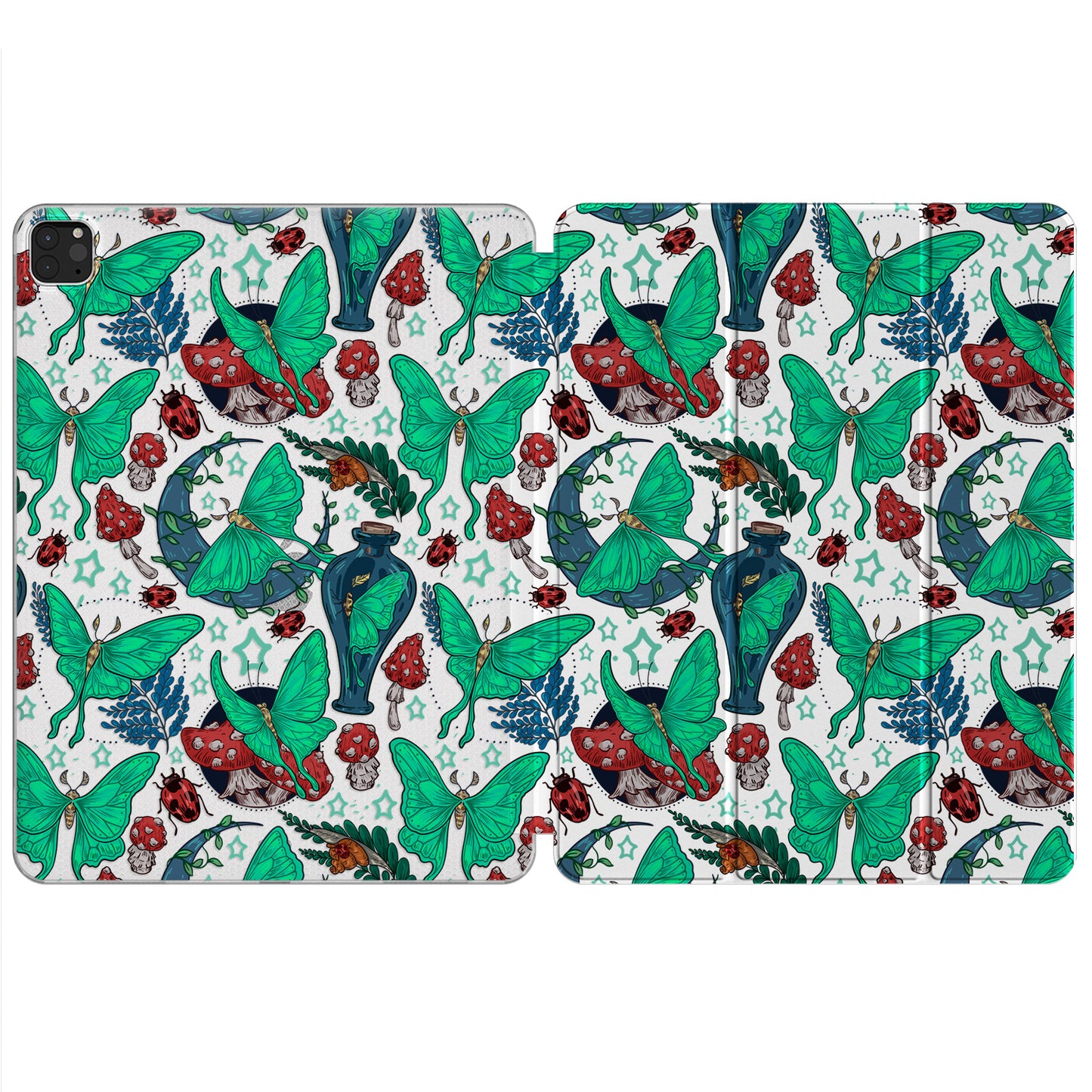Cavka Apple iPad Smart Cover Green Moth