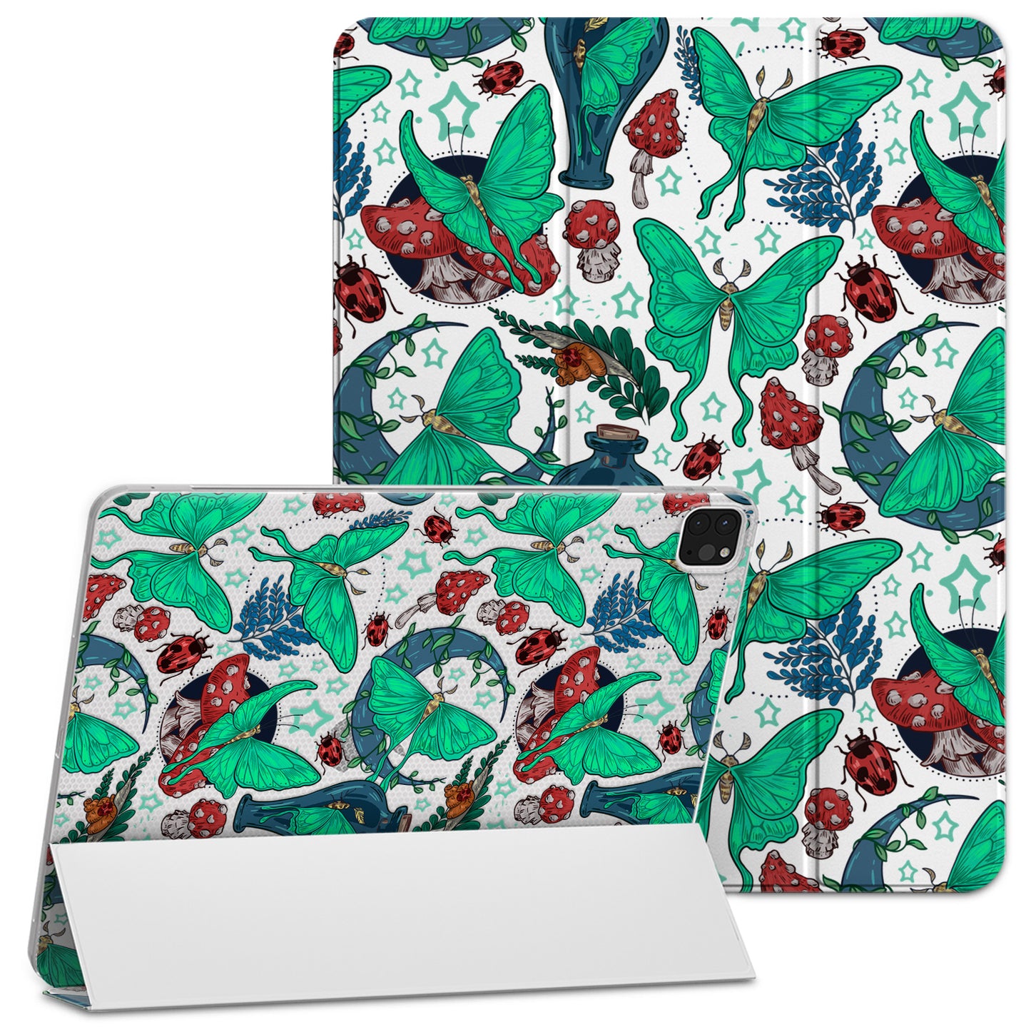 Cavka Apple iPad Smart Cover Green Moth