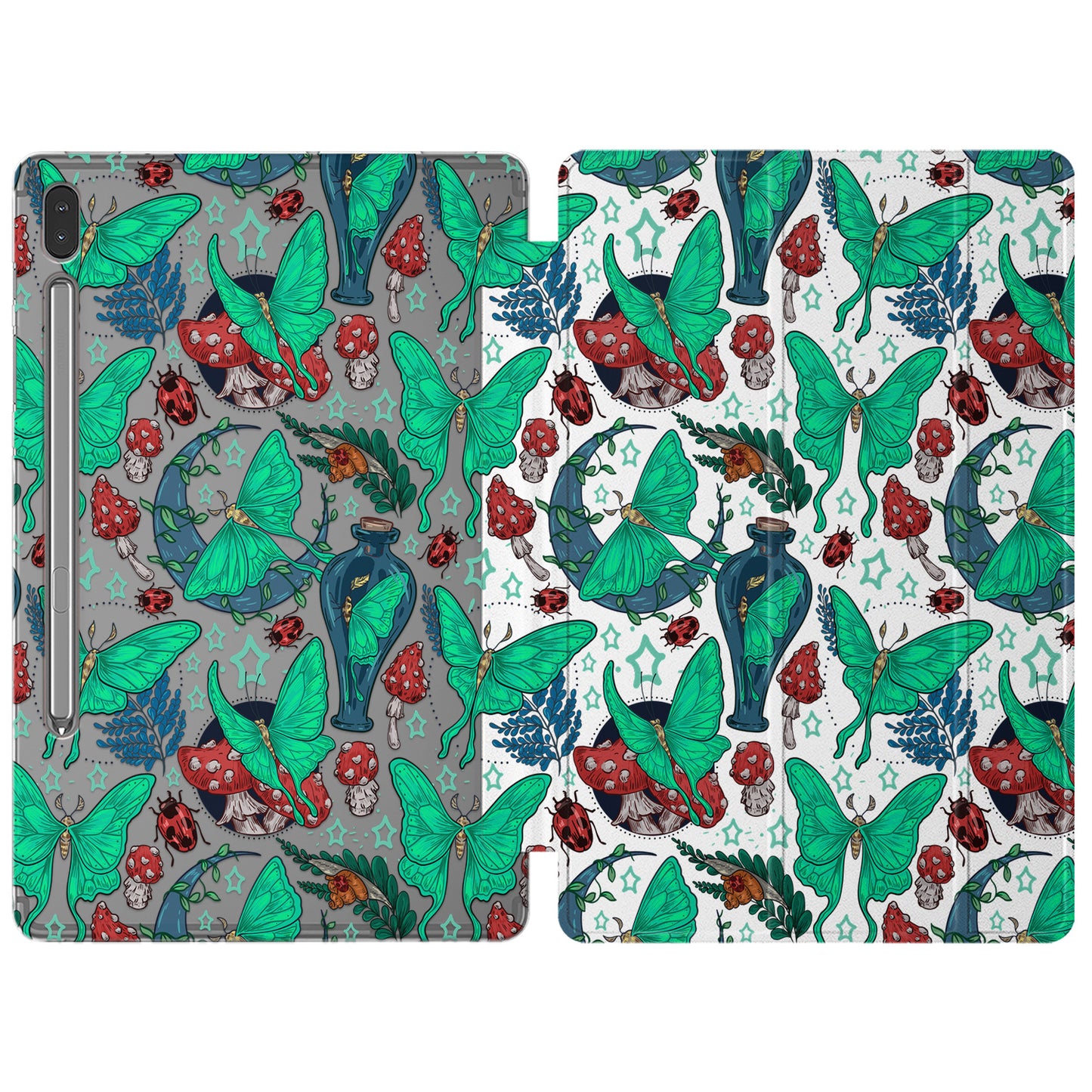 Cavka Apple iPad Smart Cover Green Moth