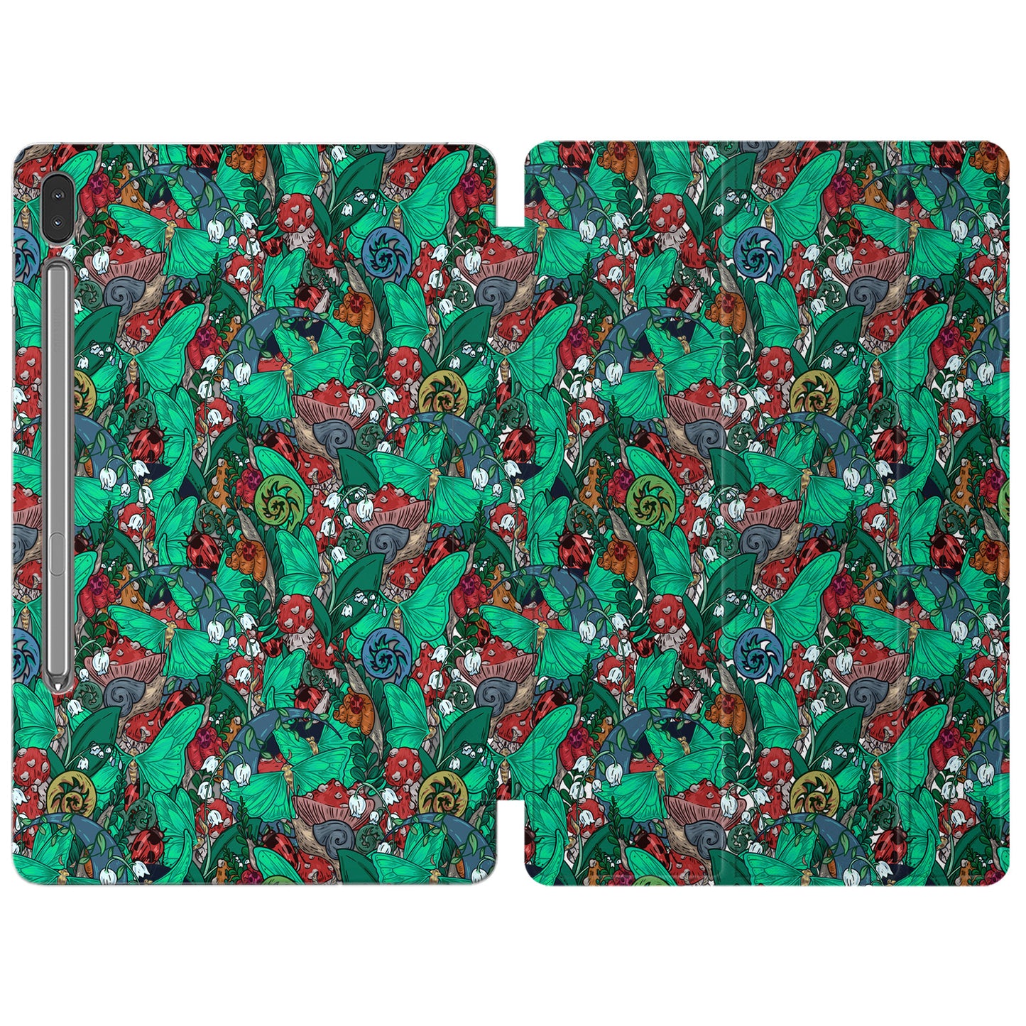 Cavka Apple iPad Smart Cover Green Luna Moth