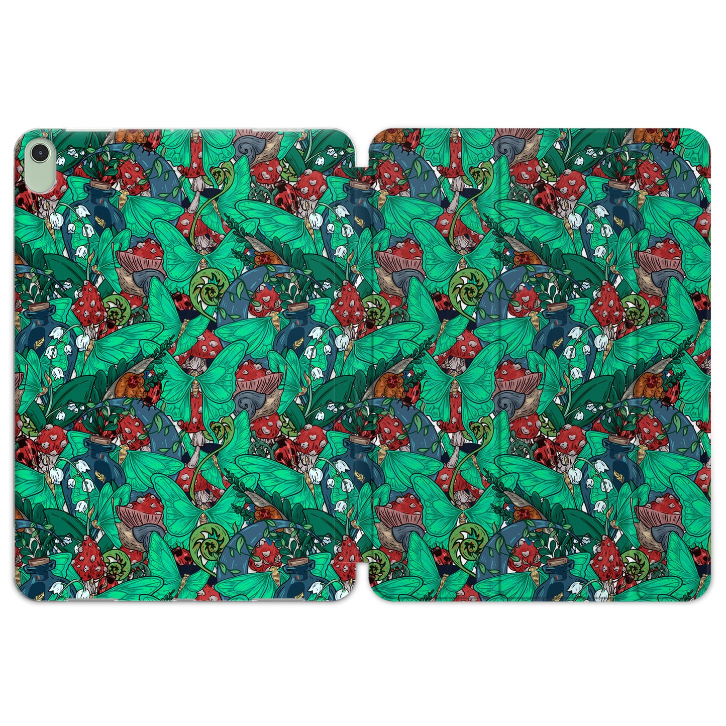 Cavka Apple iPad Smart Cover Green Moon Moth