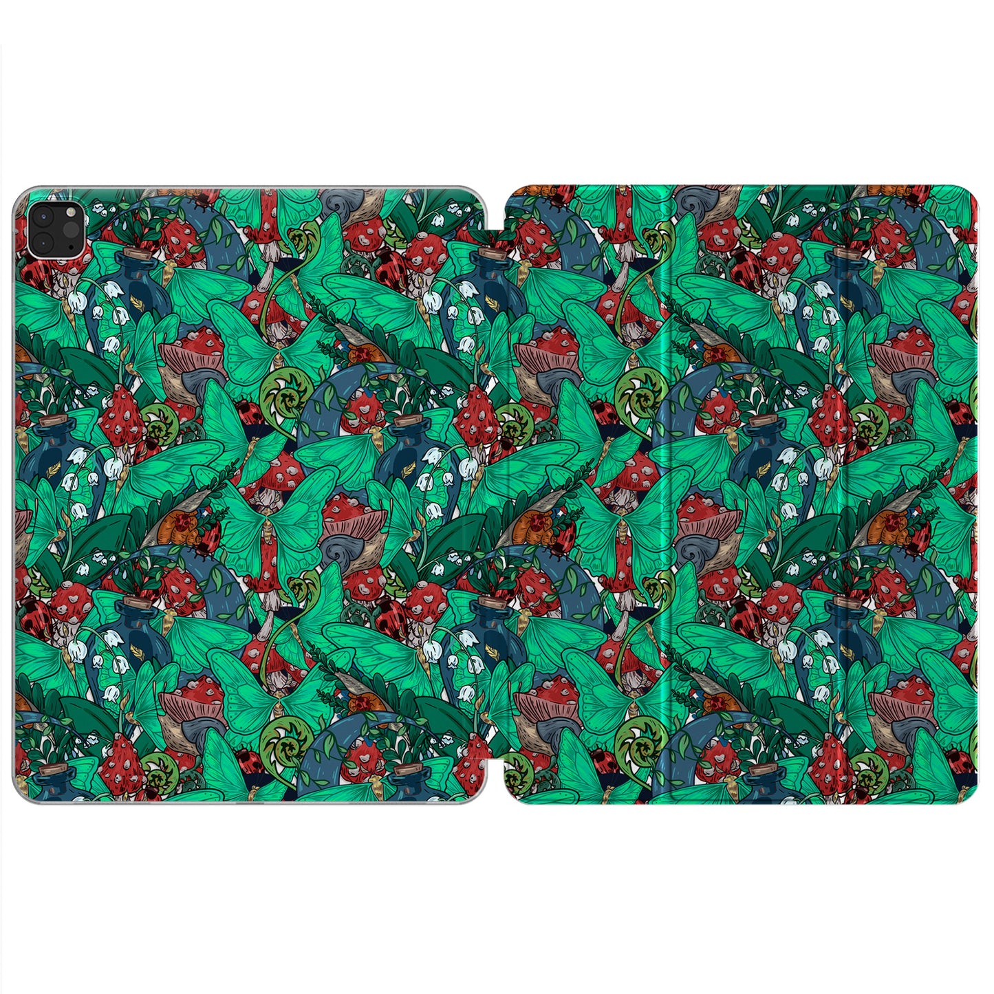 Cavka Apple iPad Smart Cover Green Moon Moth