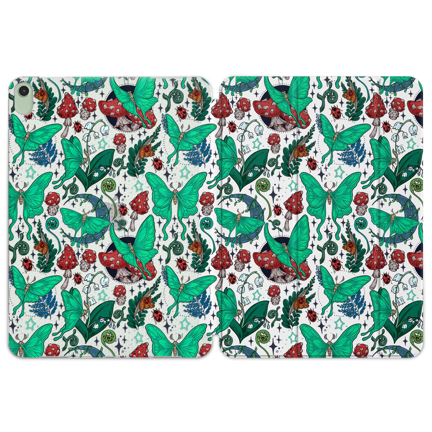 Cavka Apple iPad Smart Cover Green Forest Moth