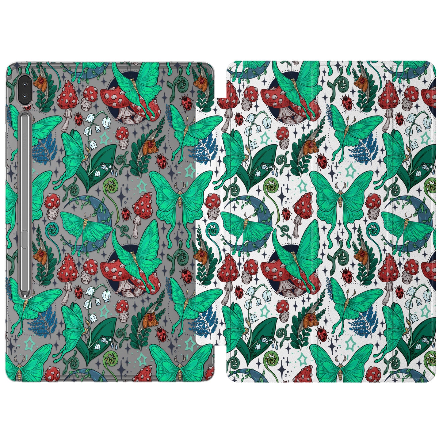 Cavka Apple iPad Smart Cover Green Forest Moth