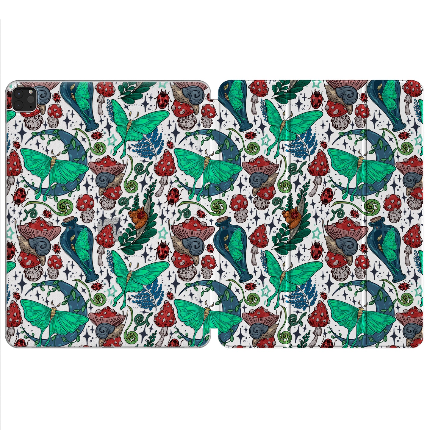 Cavka Apple iPad Smart Cover Green Garden Moth