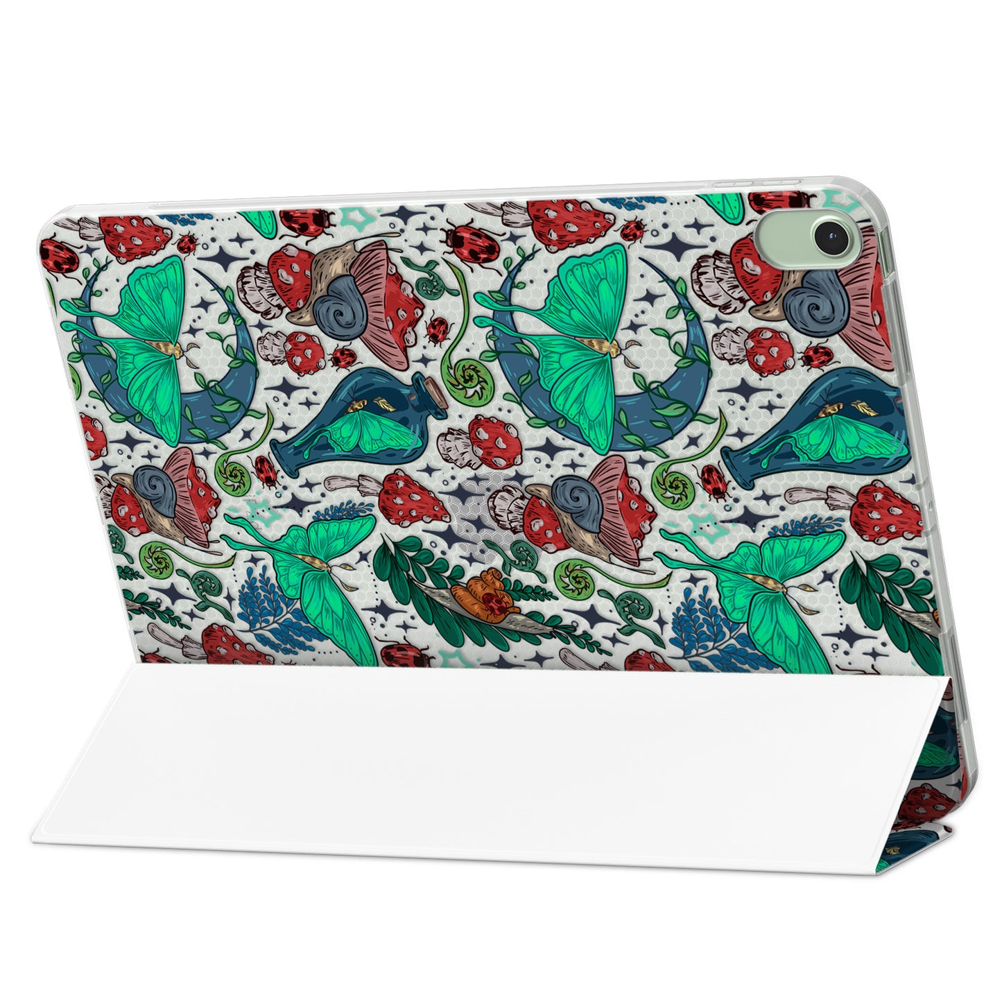Cavka Apple iPad Smart Cover Green Garden Moth