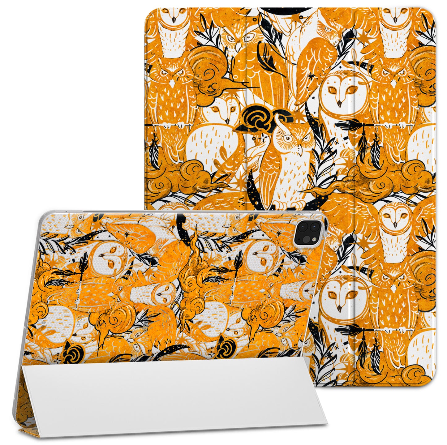 Cavka Apple iPad Smart Cover Cute Boho Forest Owls