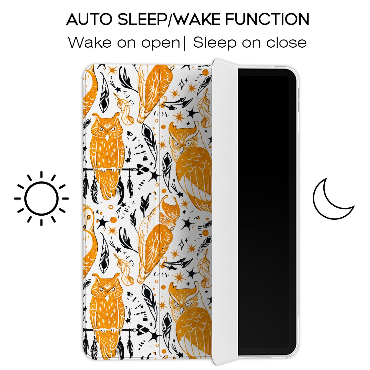 Cavka Apple iPad Smart Cover Classy Boho Owls