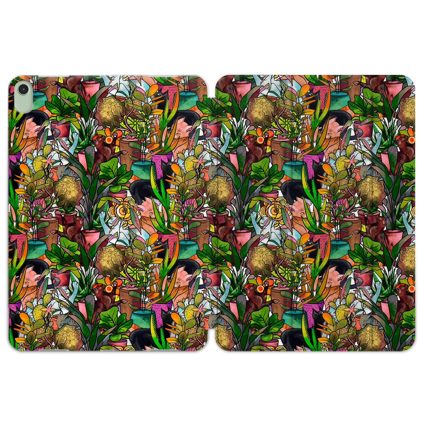 Cavka Apple iPad Smart Cover Cats and Planters