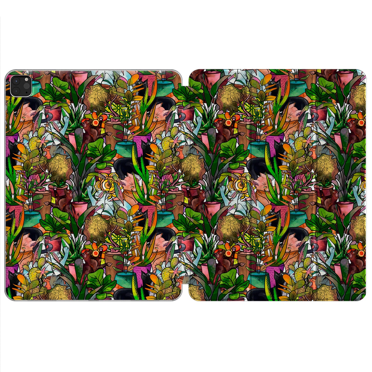 Cavka Apple iPad Smart Cover Cats and Planters
