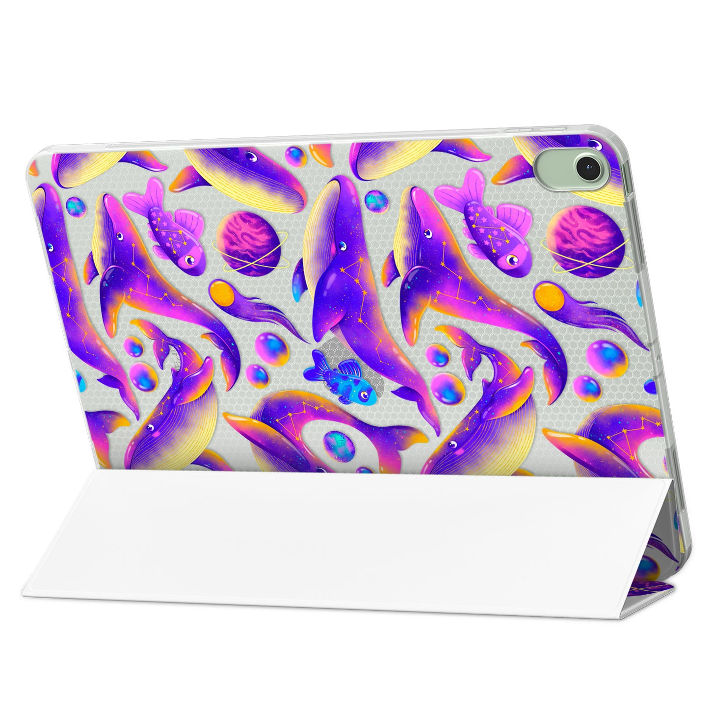 Cavka Apple iPad Smart Cover Purple Cosmic Whales
