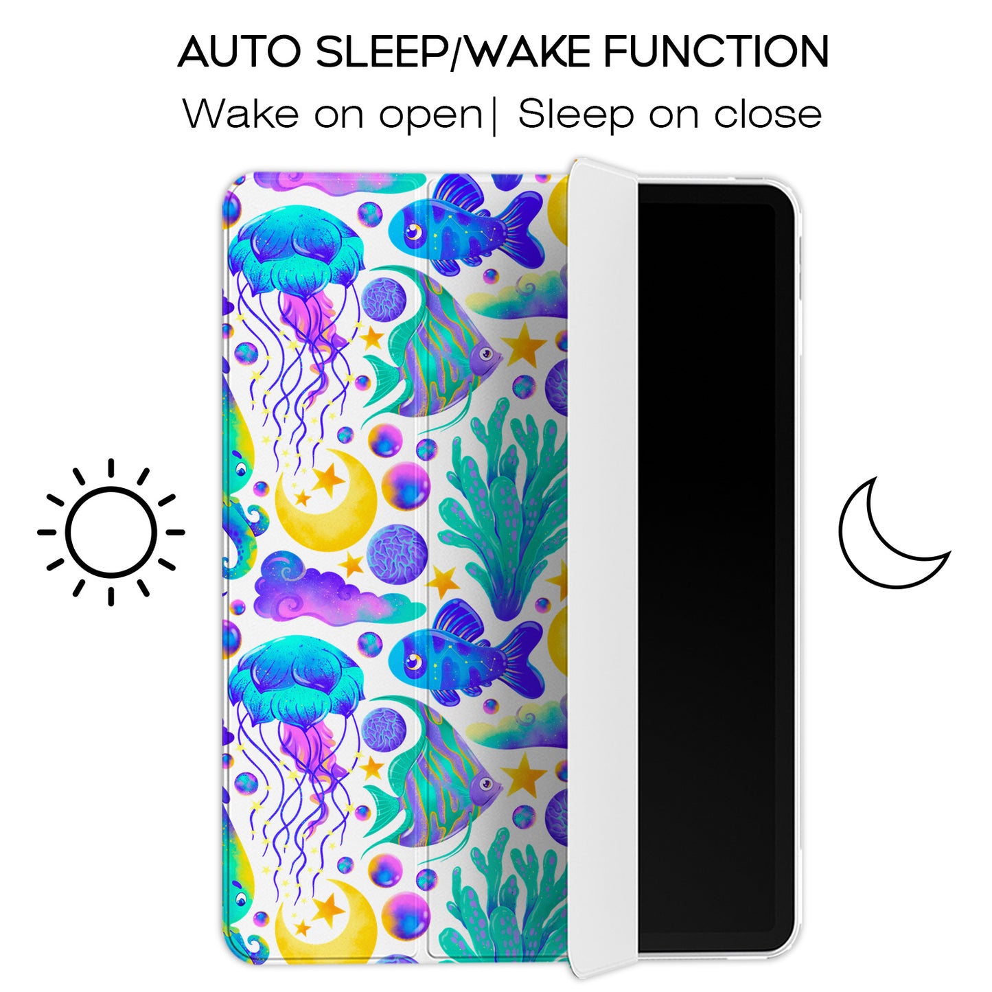 Cavka Apple iPad Smart Cover Colorful Sea Life
