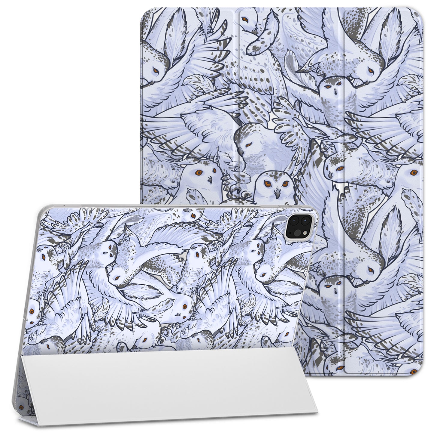 Cavka Apple iPad Smart Cover Cute Snowy Owls