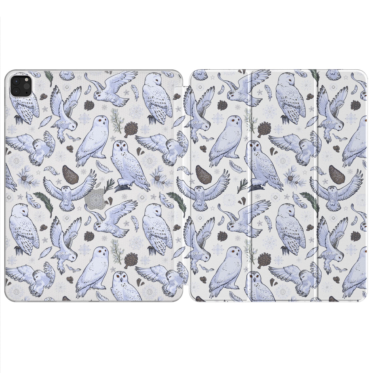 Cavka Apple iPad Smart Cover Beautiful Snowy Owls