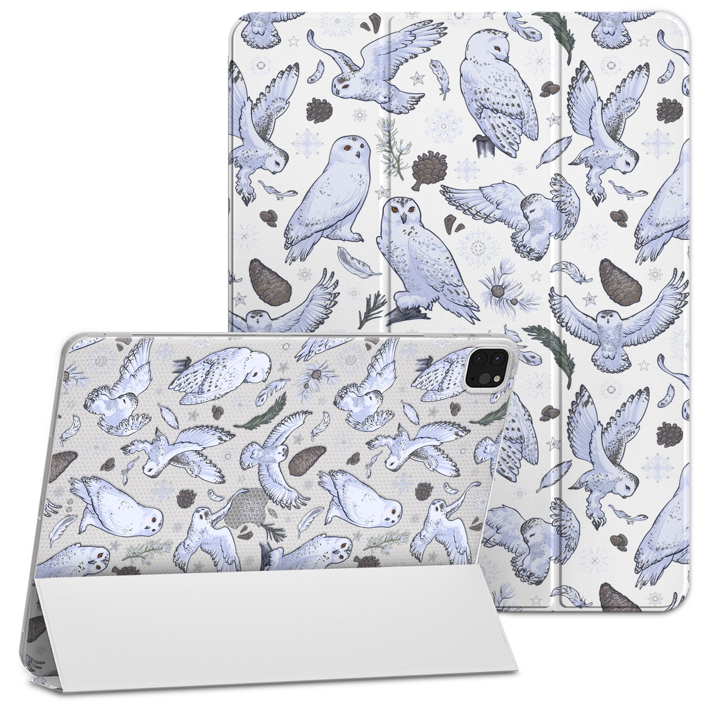 Cavka Apple iPad Smart Cover Beautiful Snowy Owls
