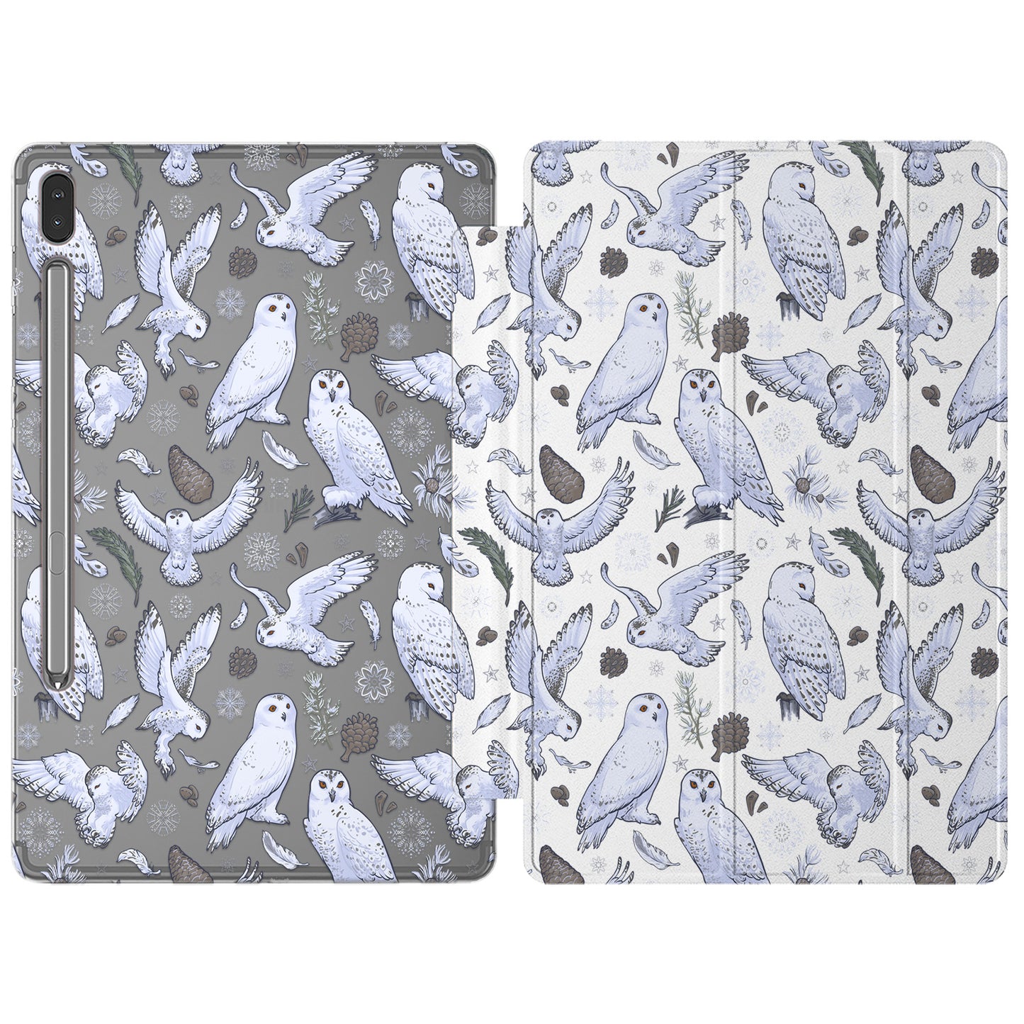 Cavka Apple iPad Smart Cover Beautiful Snowy Owls