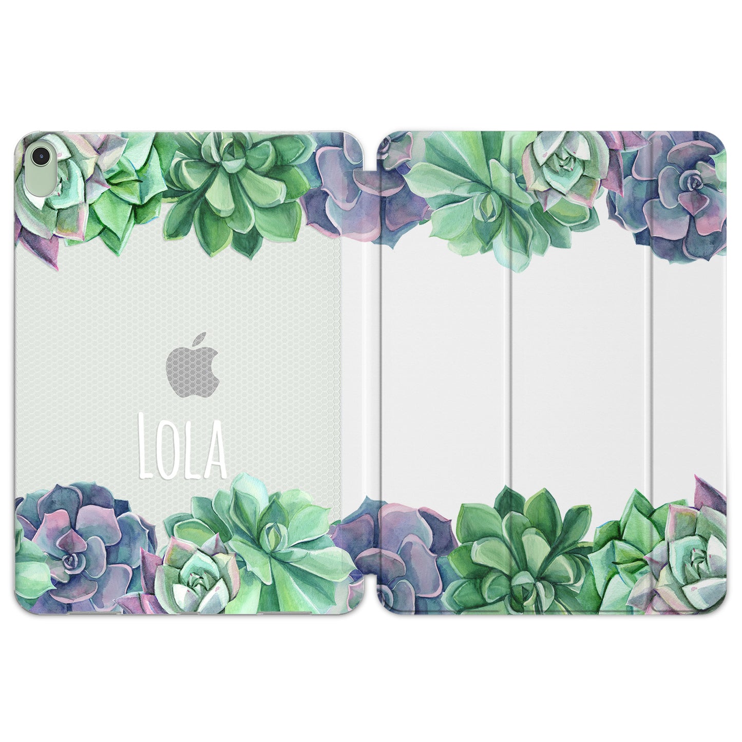 Cavka Apple iPad Smart Cover Watercolor Succulent