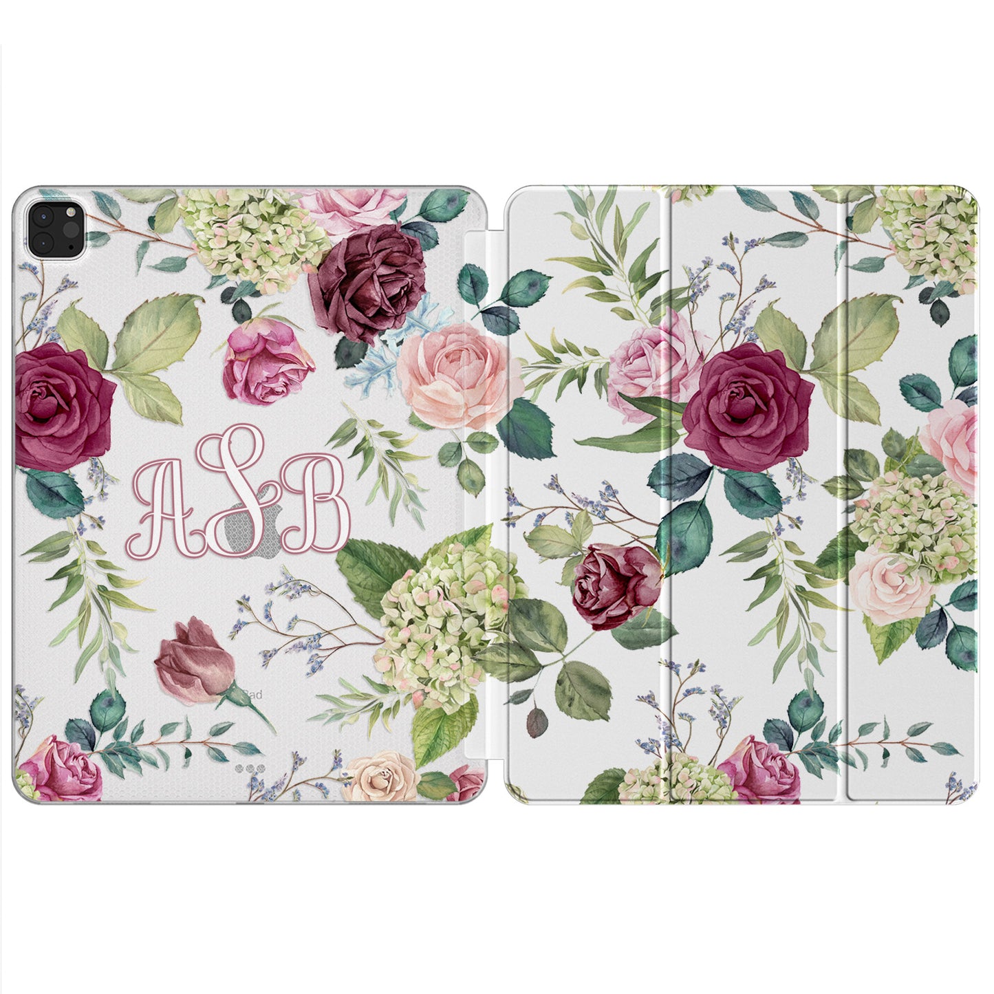 Cavka Apple iPad Smart Cover Beautiful Rose Branches
