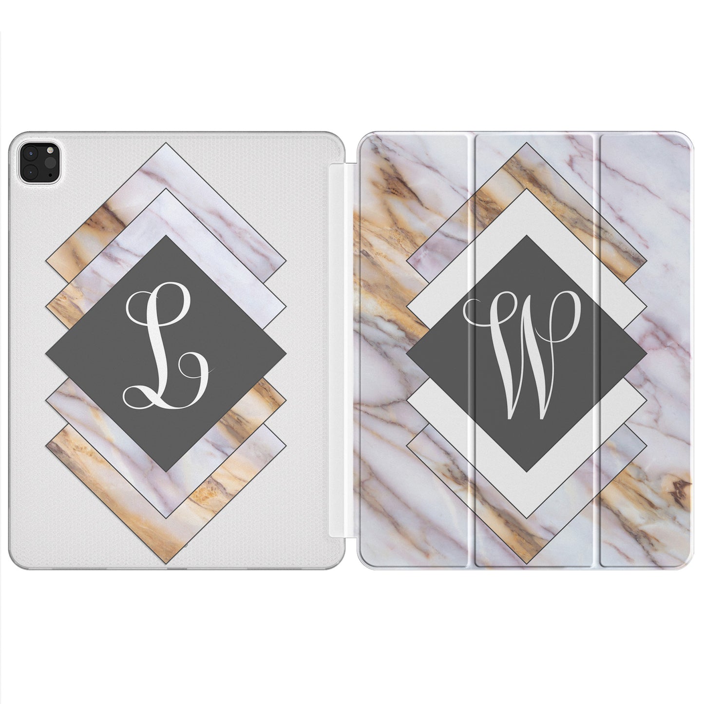 Cavka Apple iPad Smart Cover Colored Marble Tales