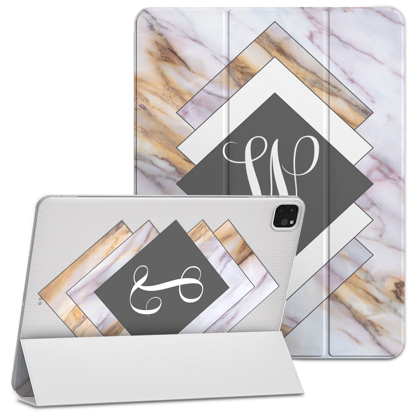 Cavka Apple iPad Smart Cover Colored Marble Tales