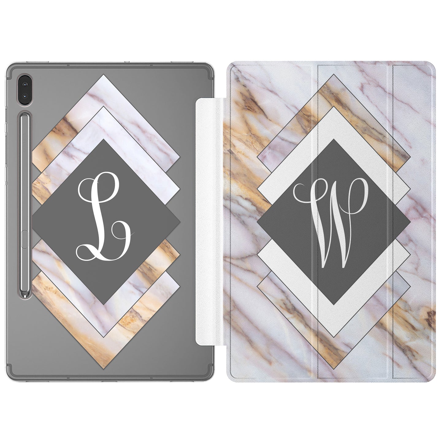 Cavka Apple iPad Smart Cover Colored Marble Tales