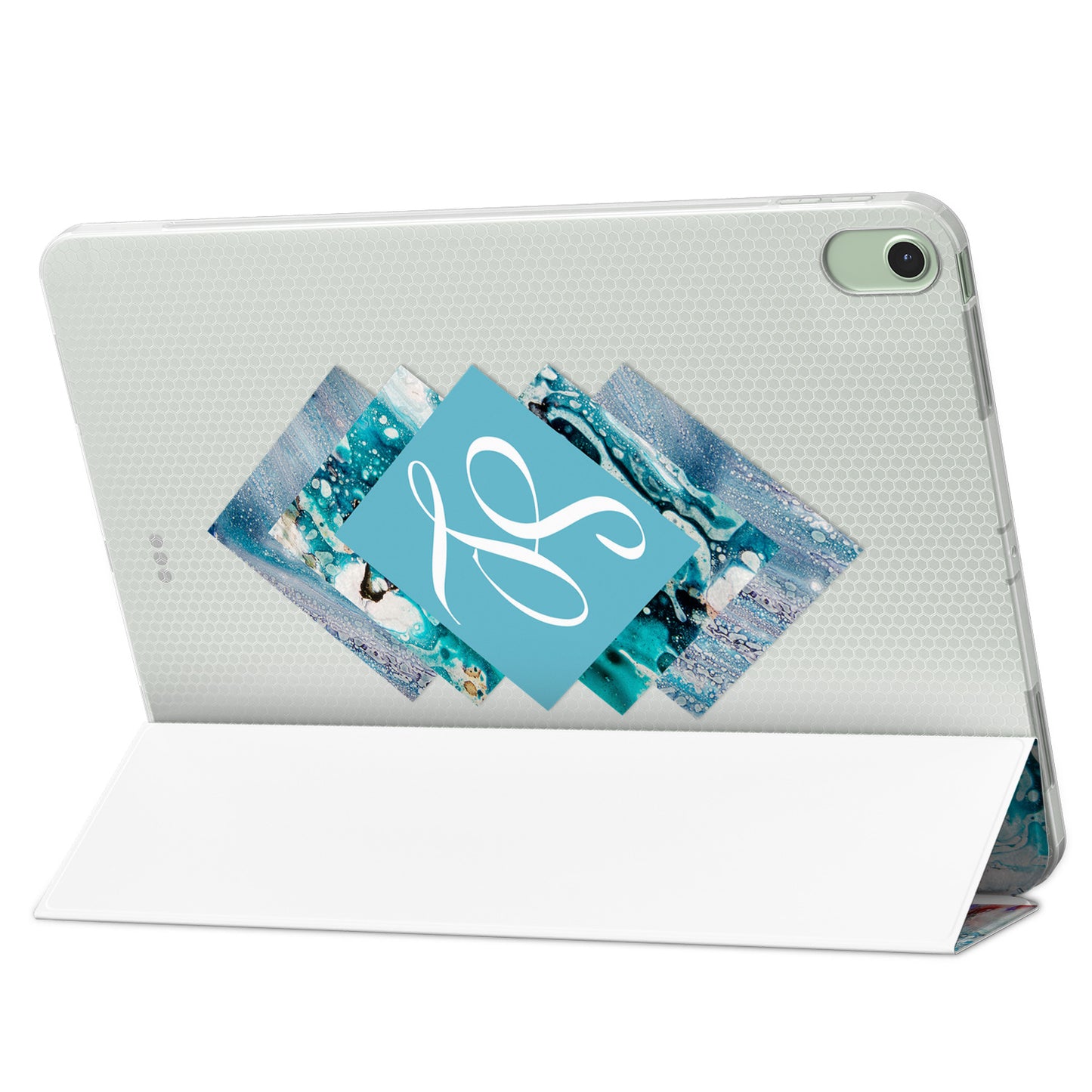 Cavka Apple iPad Smart Cover Acrylic Aqua Painting