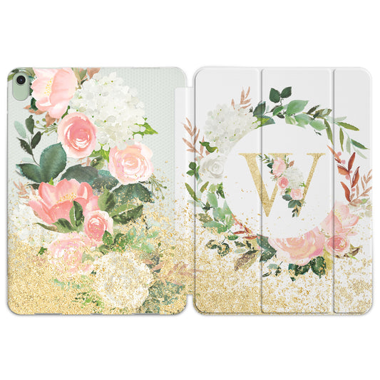 Cavka Apple iPad Smart Cover Gentle Tea Roses