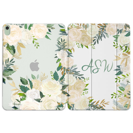 Cavka Apple iPad Smart Cover Tender White Roses