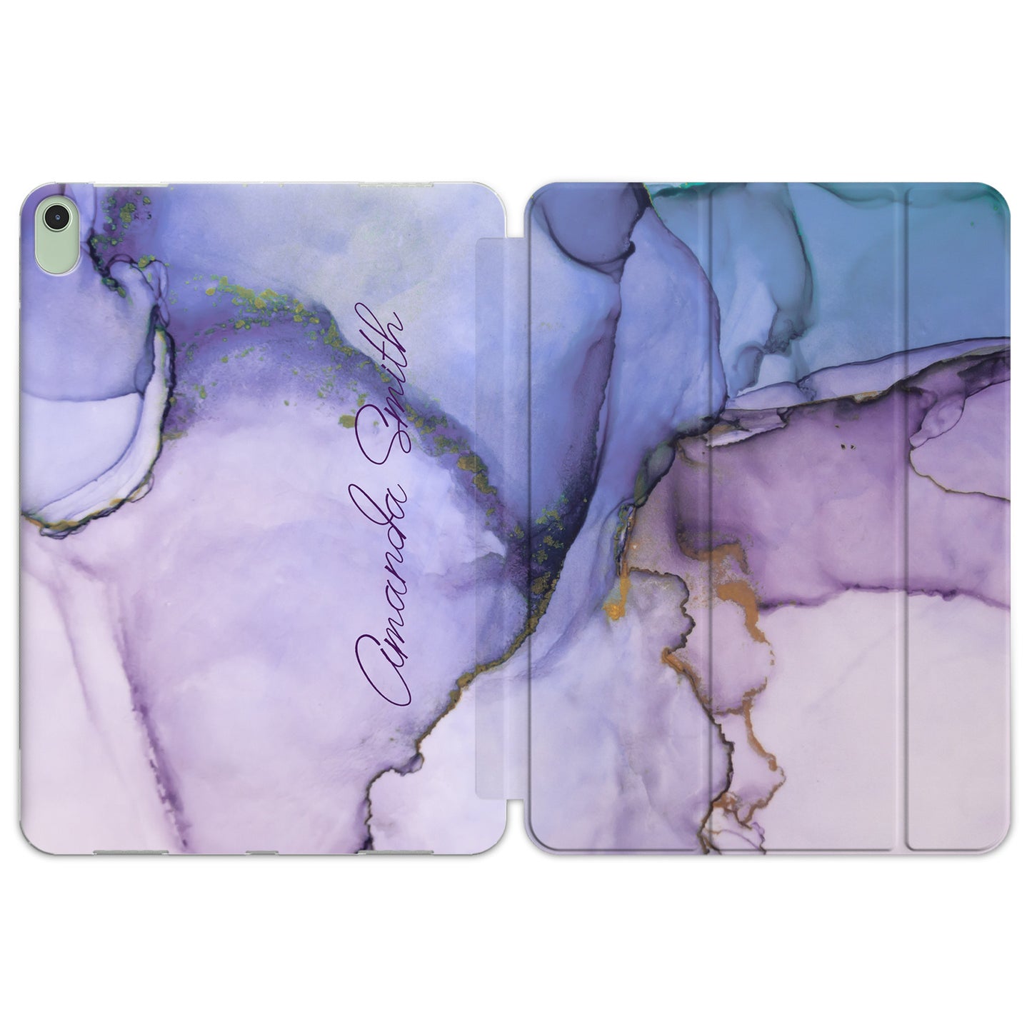 Cavka Apple iPad Smart Cover Watercolor Purple Art