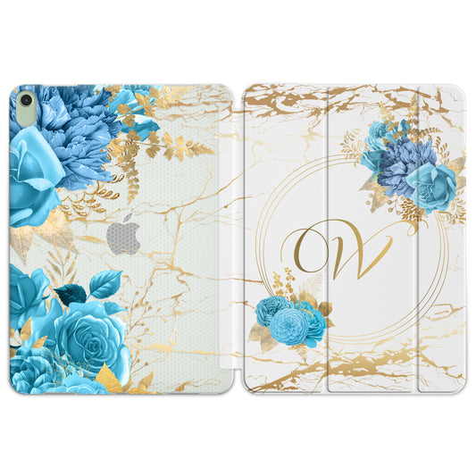 Cavka Apple iPad Smart Cover Blue Roses