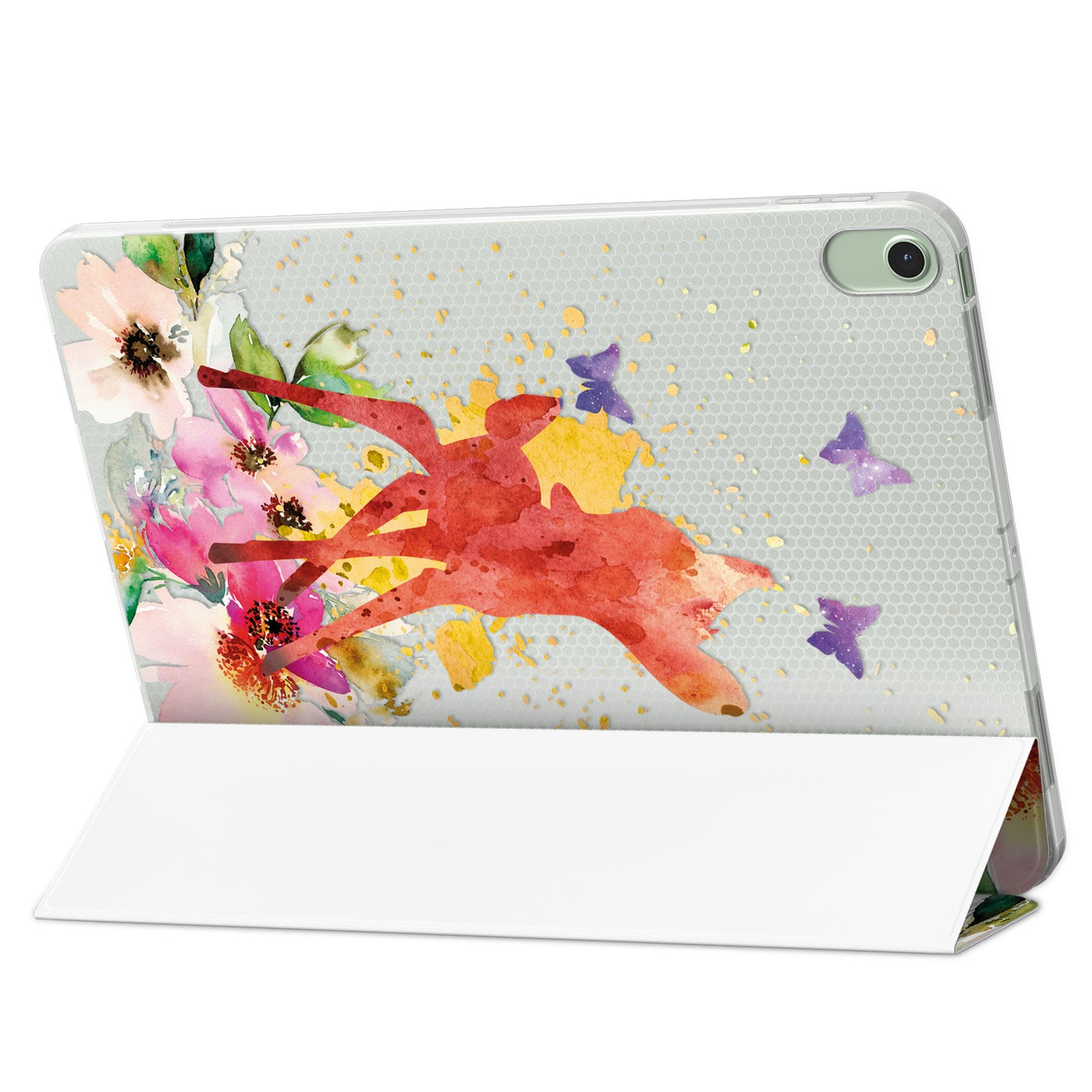 Cavka Apple iPad Smart Cover Watercolor Floral Deer