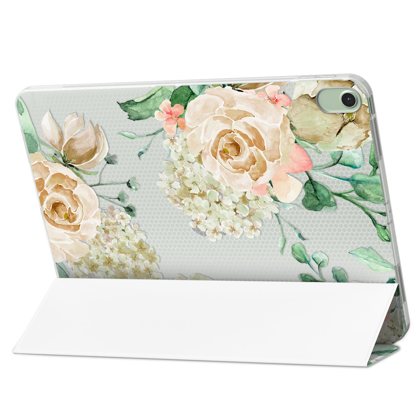 Cavka Apple iPad Smart Cover White Tea Roses