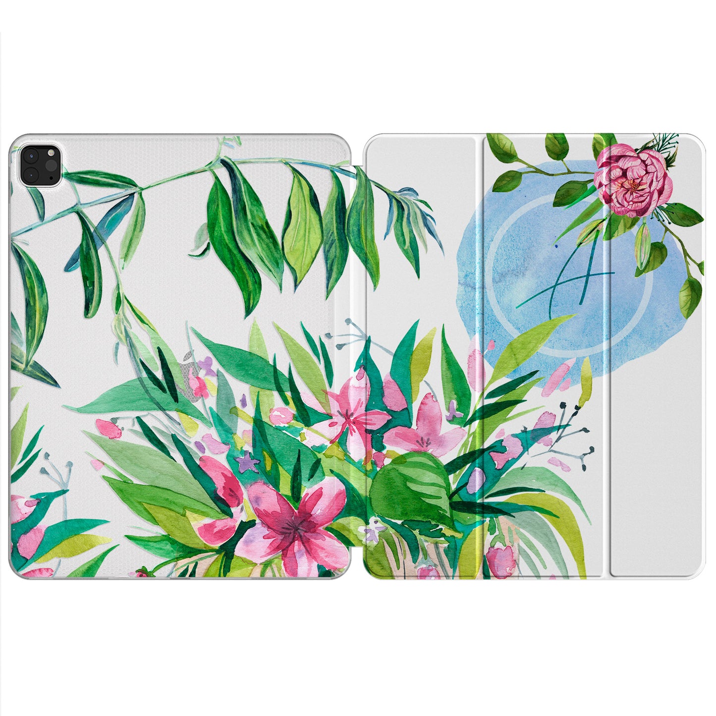 Cavka Apple iPad Smart Cover Beautiful Watercolor Flowers