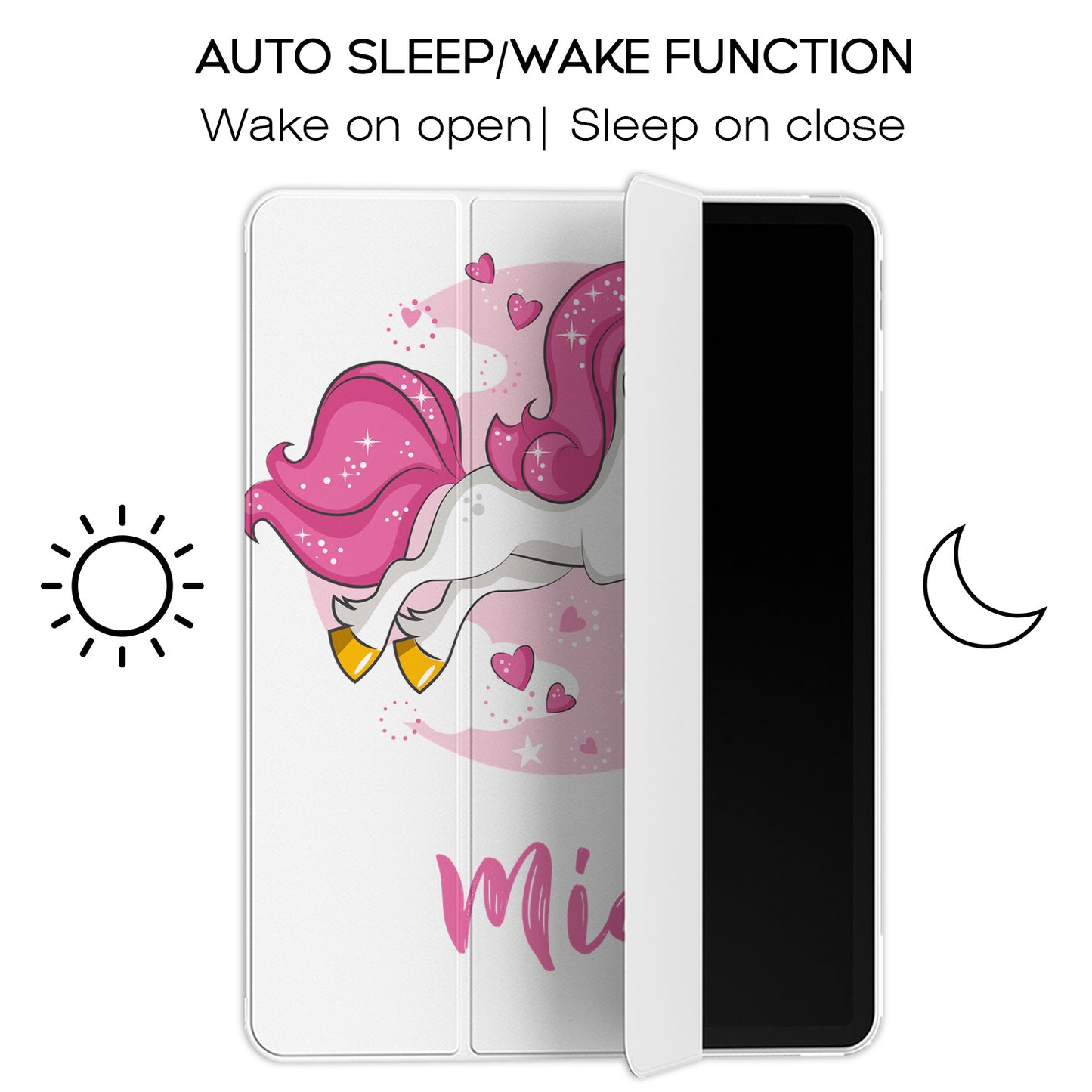Cavka Apple iPad Smart Cover Cute Baby Unicorn