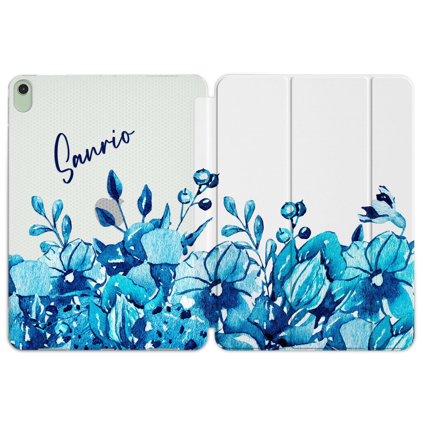 Cavka Apple iPad Smart Cover Blue Viola Flowers