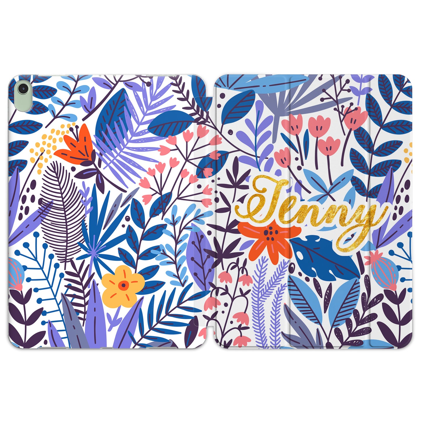 Cavka Apple iPad Smart Cover Blue Wildflowers