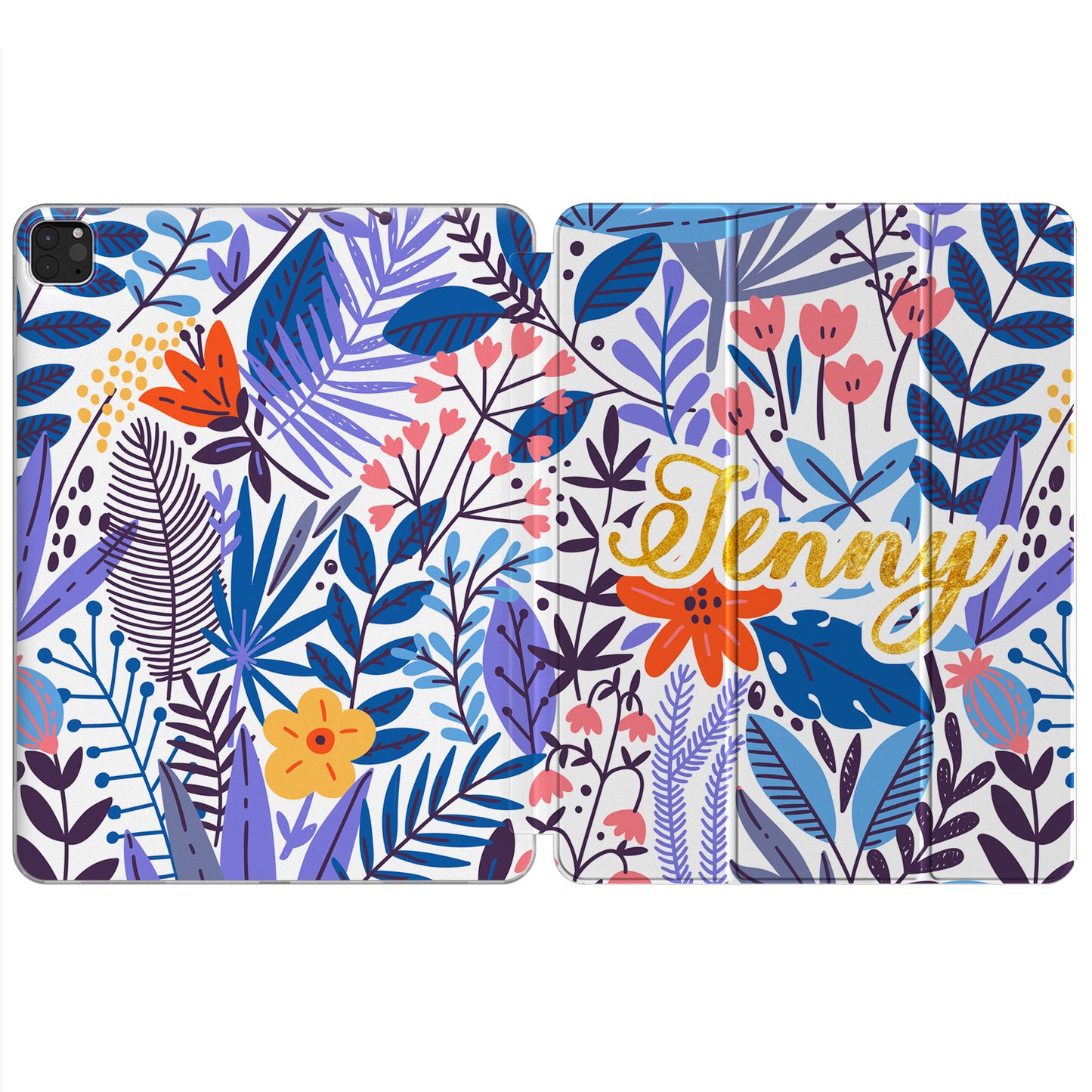 Cavka Apple iPad Smart Cover Blue Wildflowers