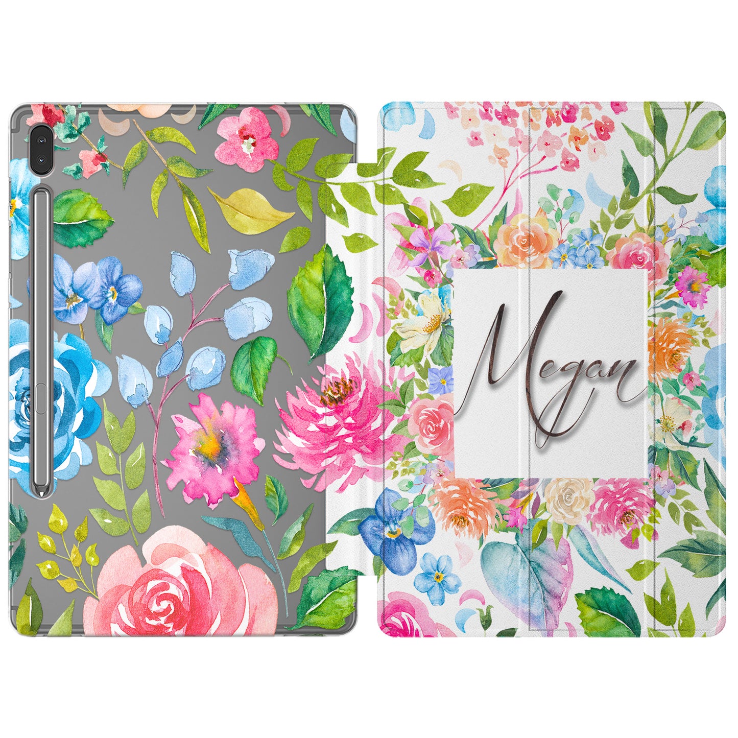 Cavka Apple iPad Smart Cover Watercolor Spring Flowers