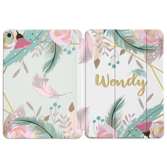 Cavka Apple iPad Smart Cover Pastel Tropical Leaves