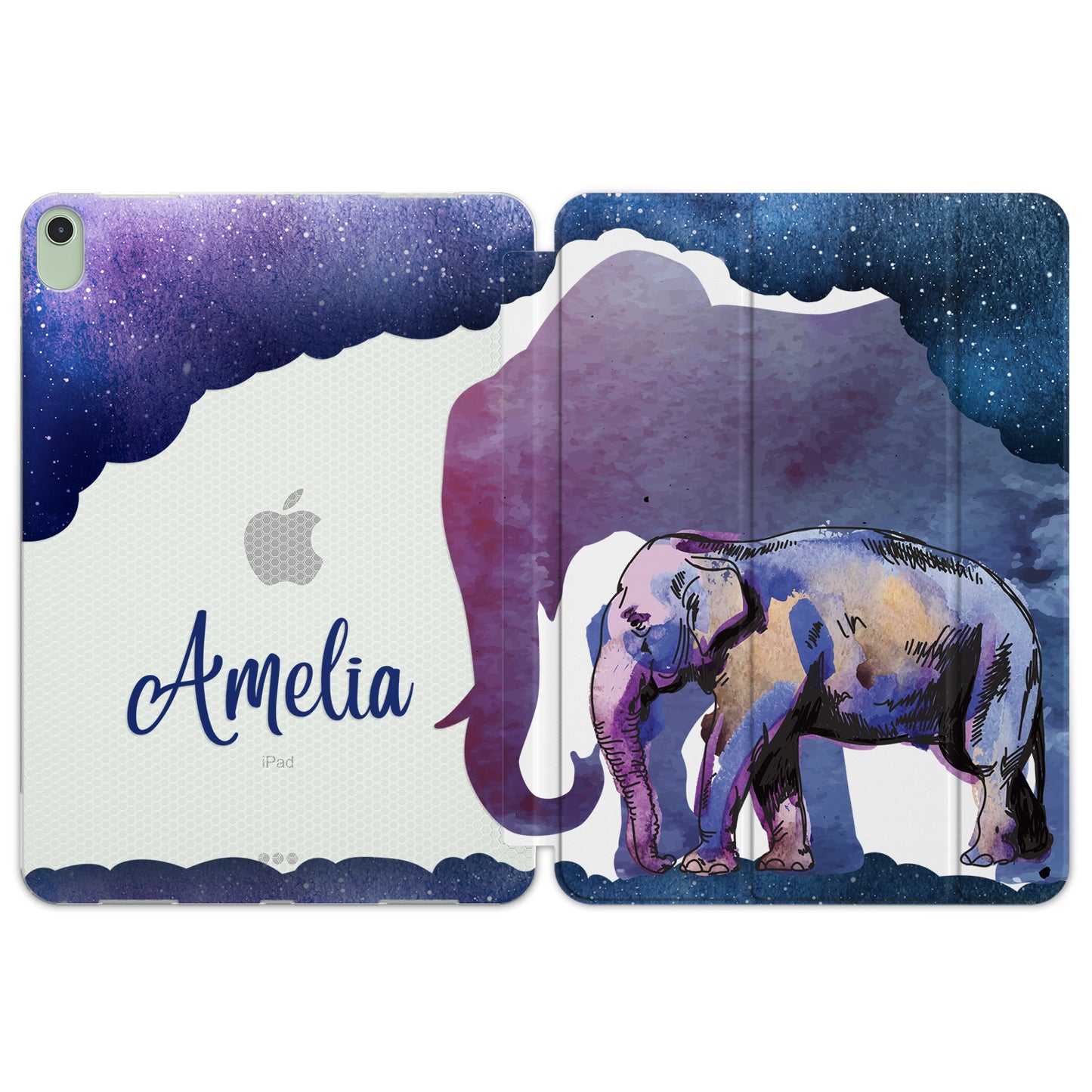 Cavka Apple iPad Smart Cover Watercolor Elephant