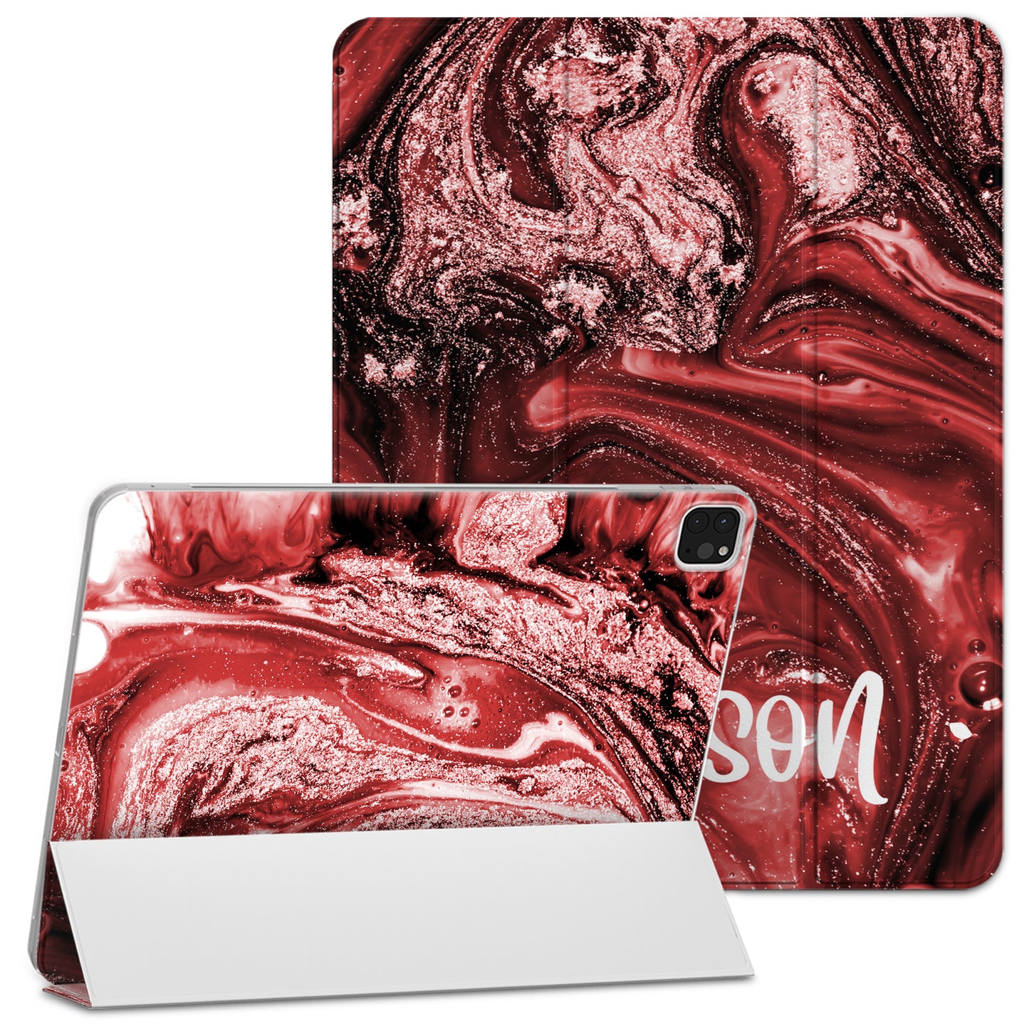 Cavka Apple iPad Smart Cover Burgundy Marble