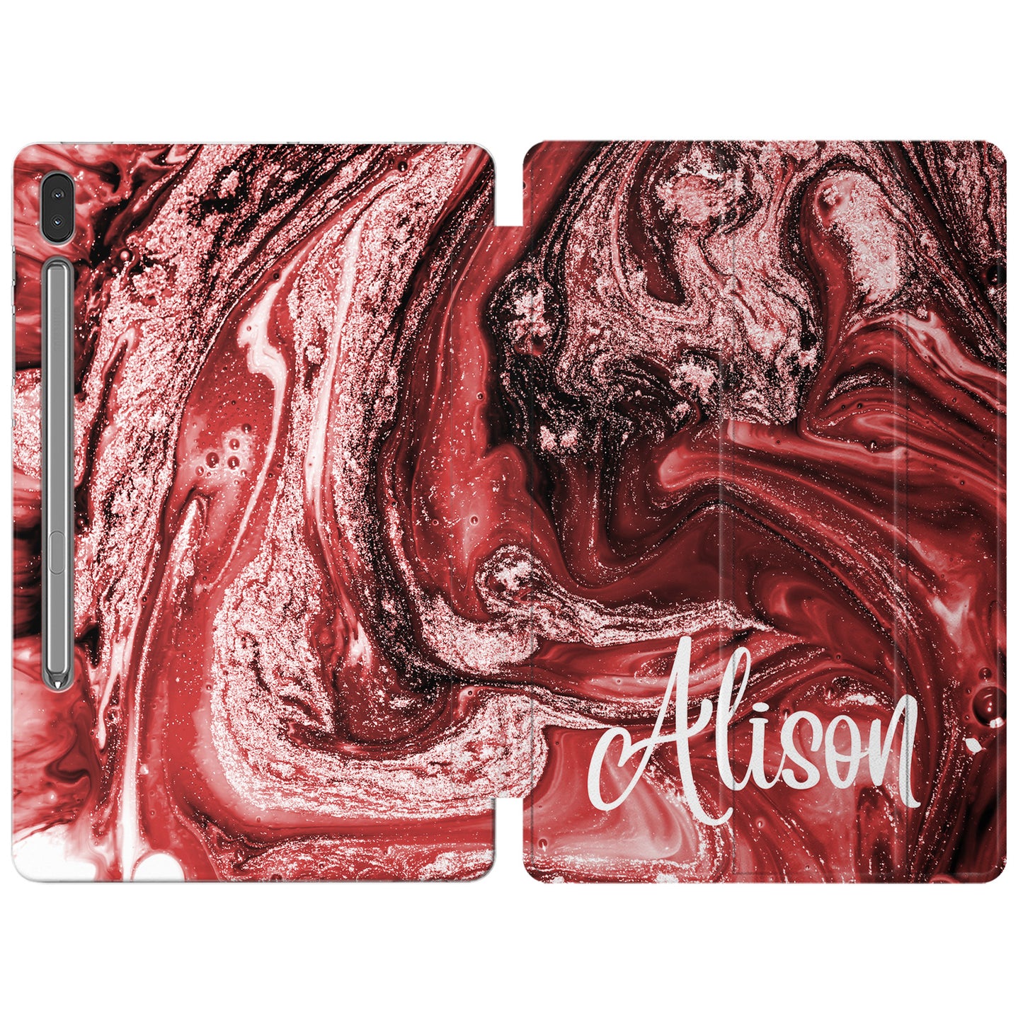 Cavka Apple iPad Smart Cover Burgundy Marble
