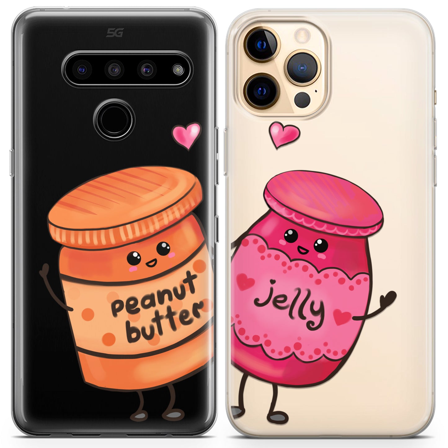 Cavka iPhone Couple Cases Butter and Jelly