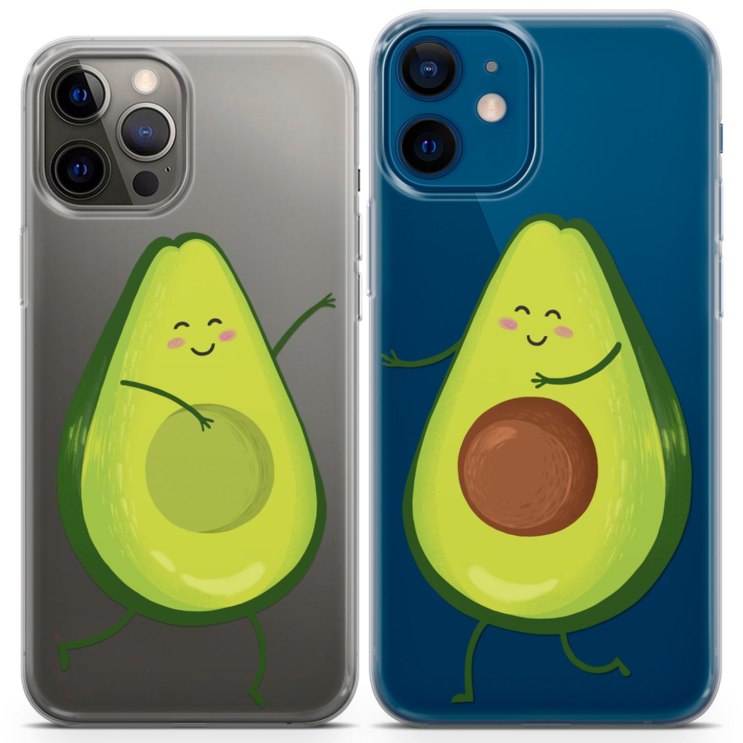 Cavka iPhone Couple Cases Happy Avocado