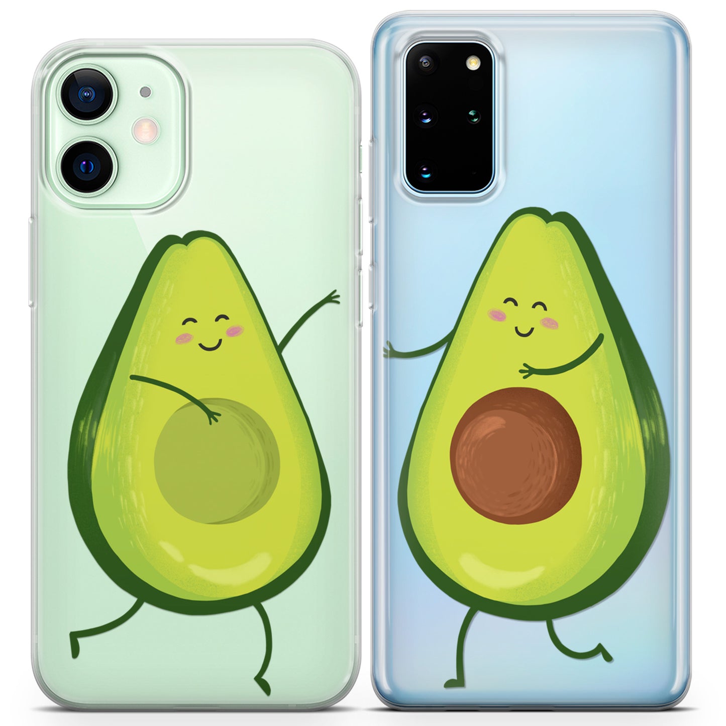 Cavka iPhone Couple Cases Happy Avocado