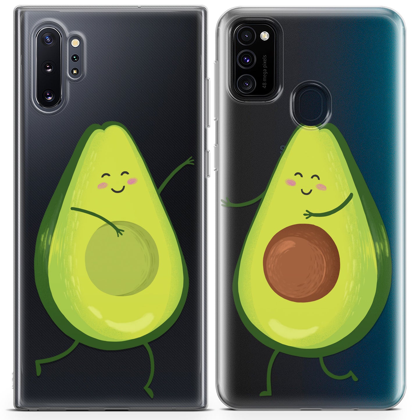 Cavka iPhone Couple Cases Happy Avocado