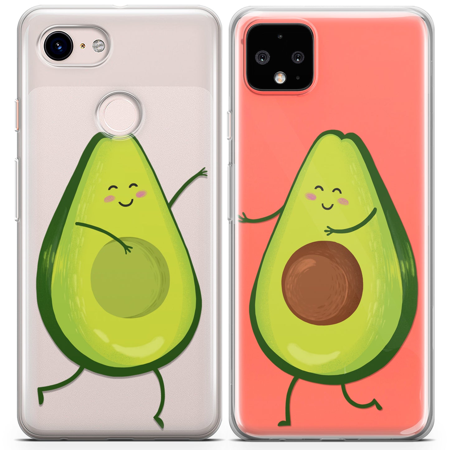 Cavka iPhone Couple Cases Happy Avocado