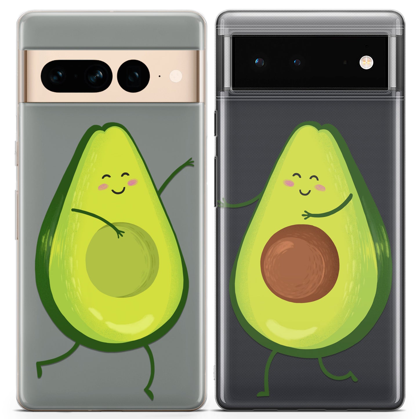 Cavka iPhone Couple Cases Happy Avocado