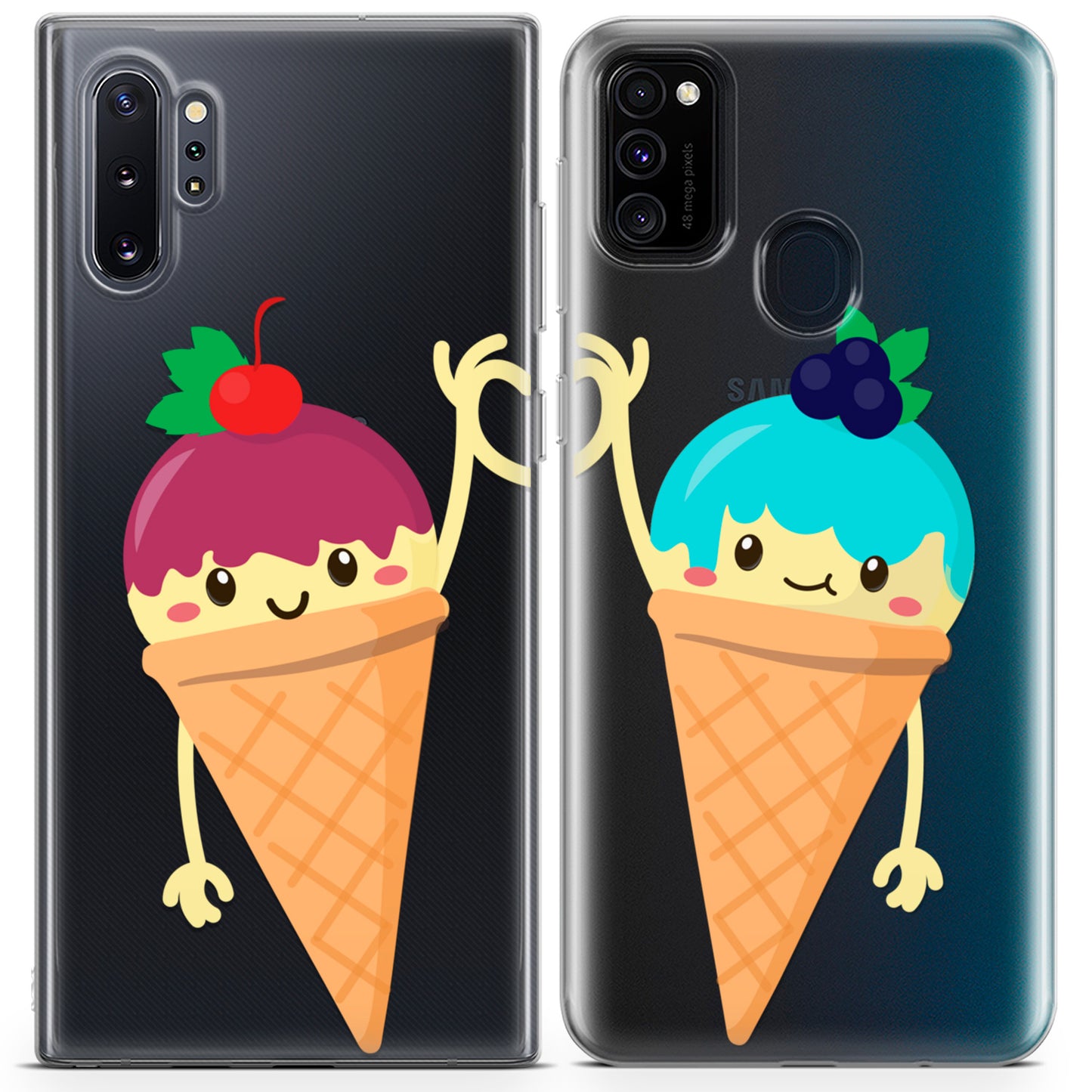 Cavka iPhone Couple Cases Summer Ice cream